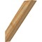 Ekena Millwork 6"W x 30"D x 34"H Traditional Rough Sawn Knee Brace, Western Red Cedar BRC06X30X34TRA00RWR - alternate 1
